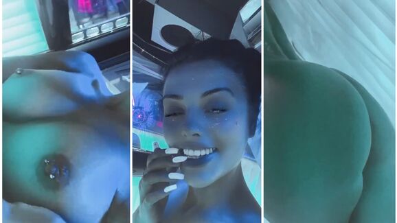 Emily Black In the Tanning Bed Leaked