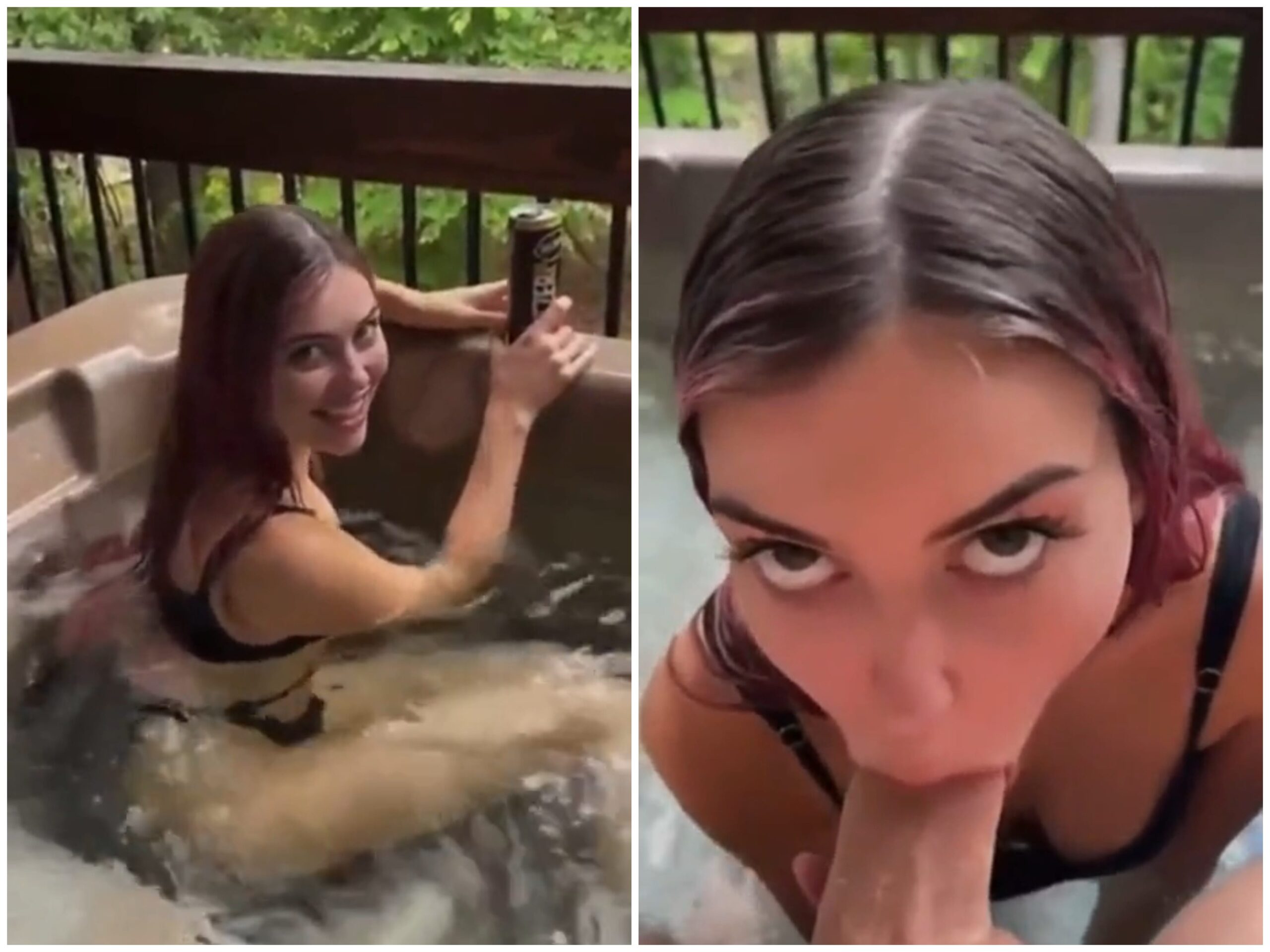 Olivia Mae Hot Tub Blowjob Leaked