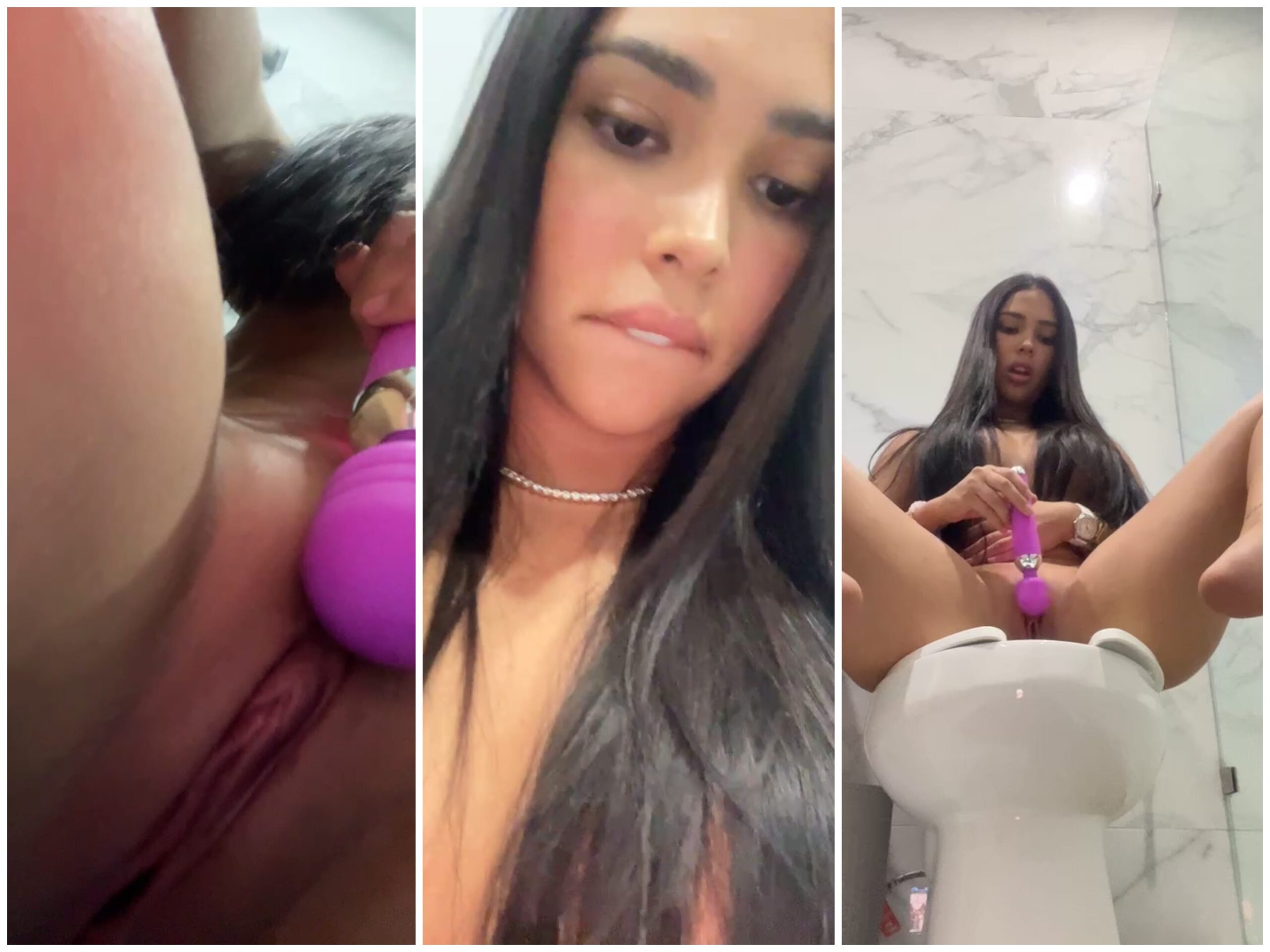 Ana Paula Saenz Masturbating in Washroom Leaked