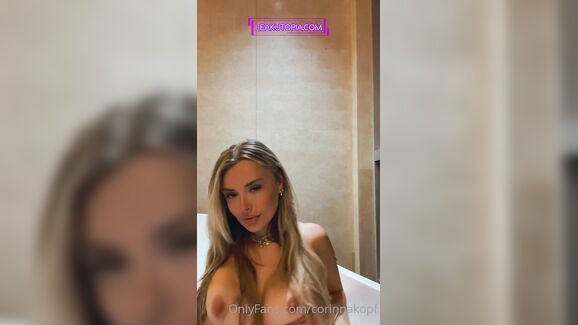 Corinna Kopf Shaking Tits in Bathtub Leaked