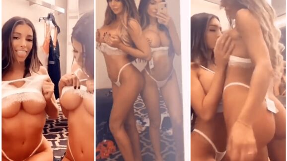 Lyna Perez Gets Freaky in Dressing Room With Her Friend Leaked