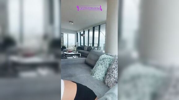 Lyna Perez Nip Slip on Insta Live Leaked