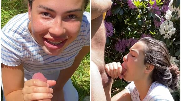 Savana Sky Public Blowjob Deepthroat Leaked