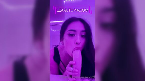 QueenBri69 Blowjob Deapthroat Leaked