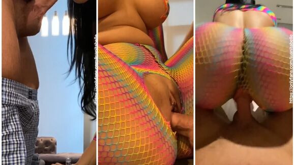 Juanita Belle Rainbow Lingerie Fucking Leaked