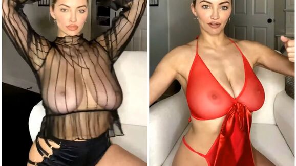 Lindsey Pelas Try-On Haul Livestream Leaked