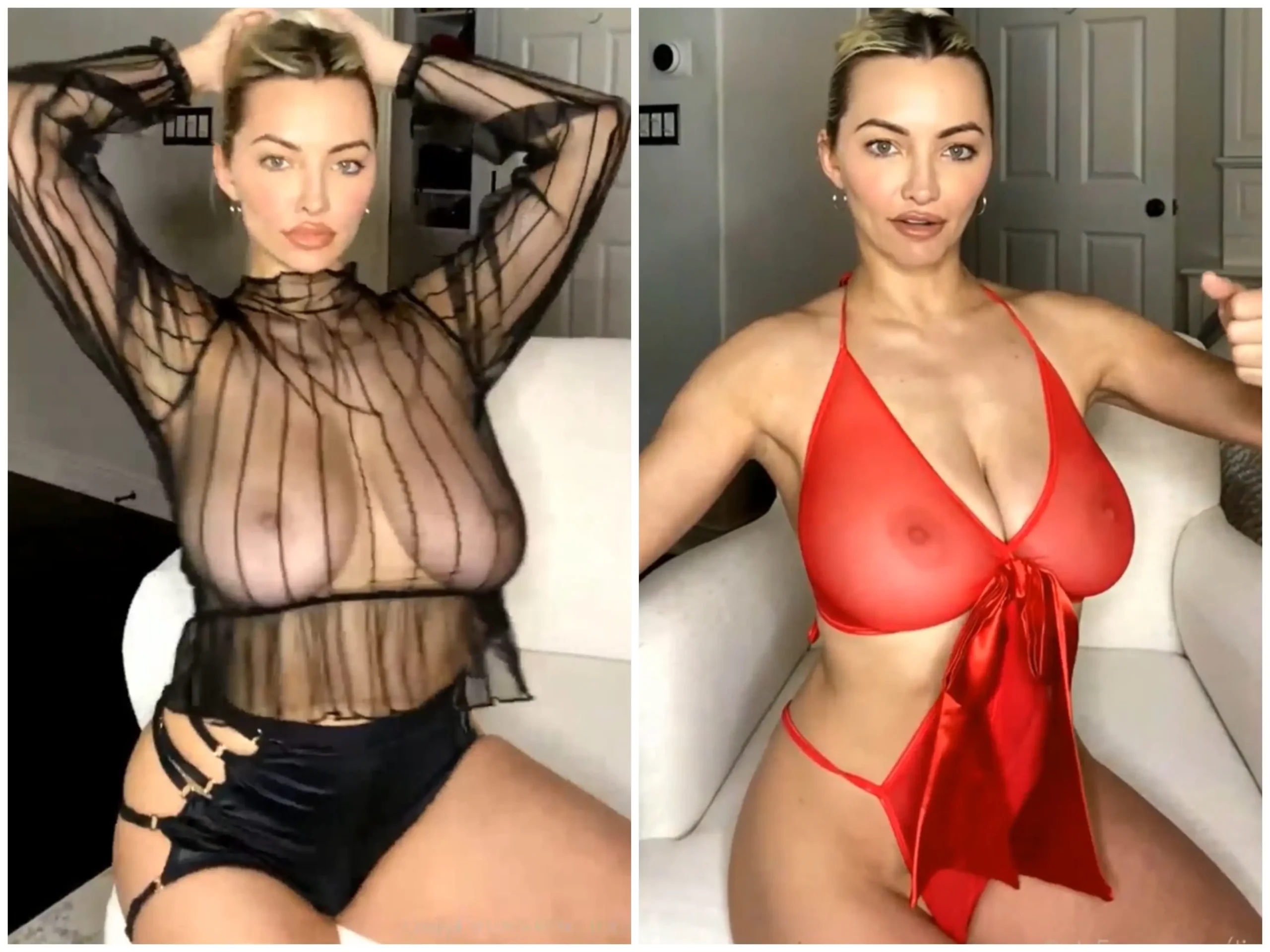 Lindsey Pelas Try-On Haul Livestream Leaked