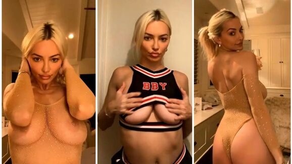 Lindsey Pelas Try-On Haul Stripping Leaked