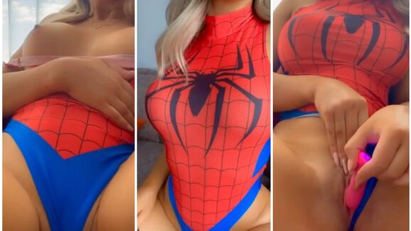 LucyLemonxxx Spidergirl After Finishing A Mission Leaked