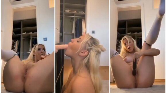 Vansessy Fun With Dildo Fucking Leaked