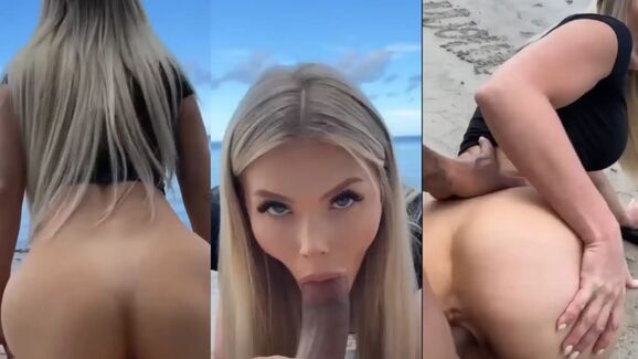 ScarlettKissesXo Beach Sextape Leaked