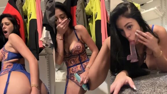 Camilla Araujo Masturbation in the Closet Leaked