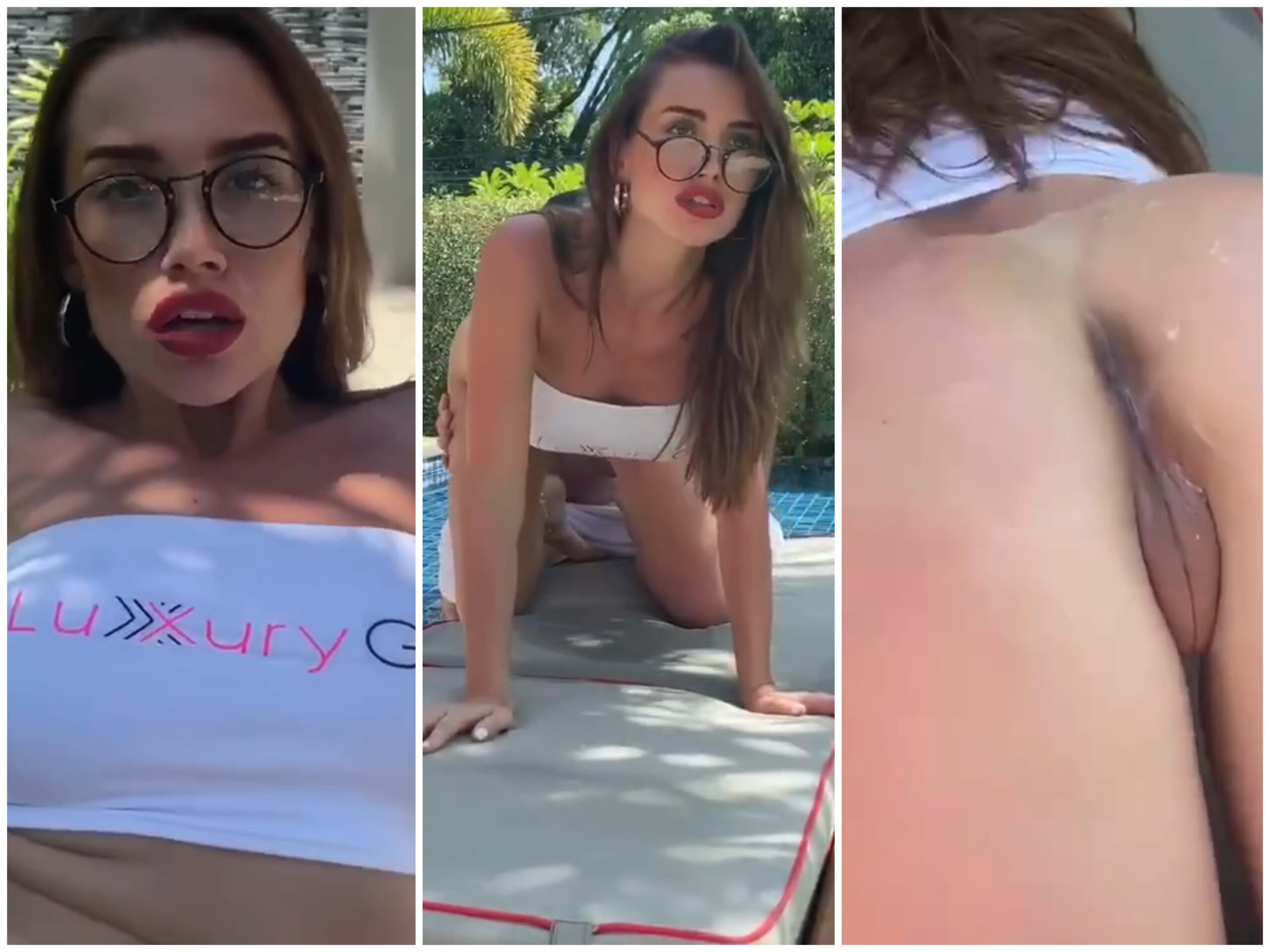 Luxury Girl Poolside Suck & Fuck Leaked