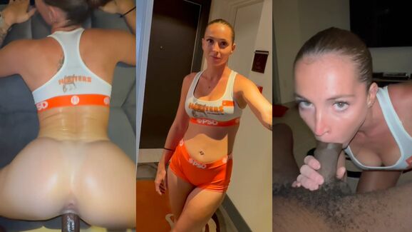 Ashley Aoky Hooters Girl Special Delivery Leaked