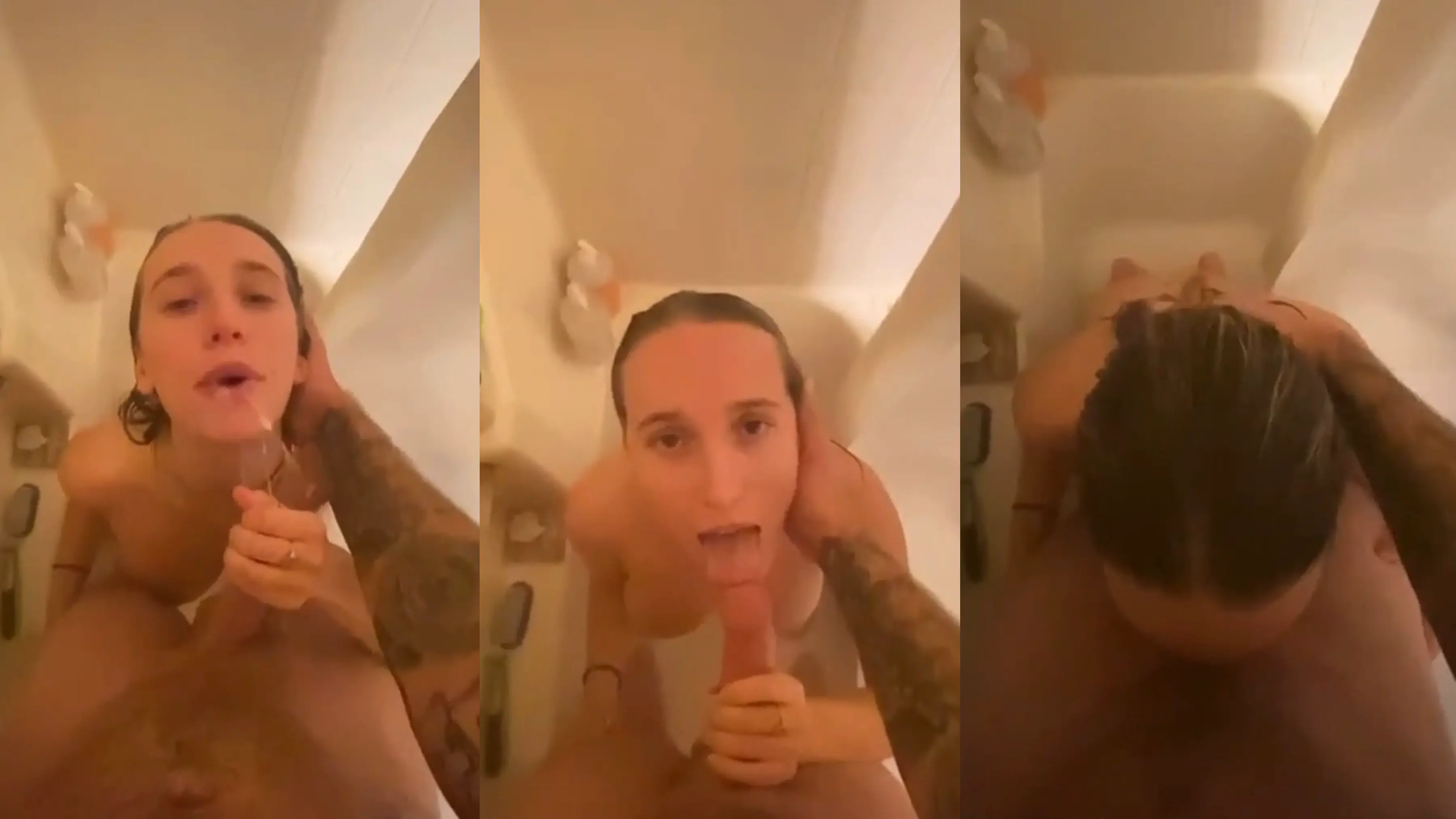 Sproutieeee Gagging On His Cock Leaked