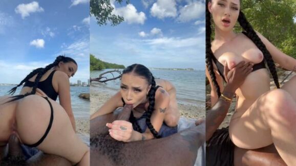 Auhneesh Nicole Beach Sex Tape Leaked