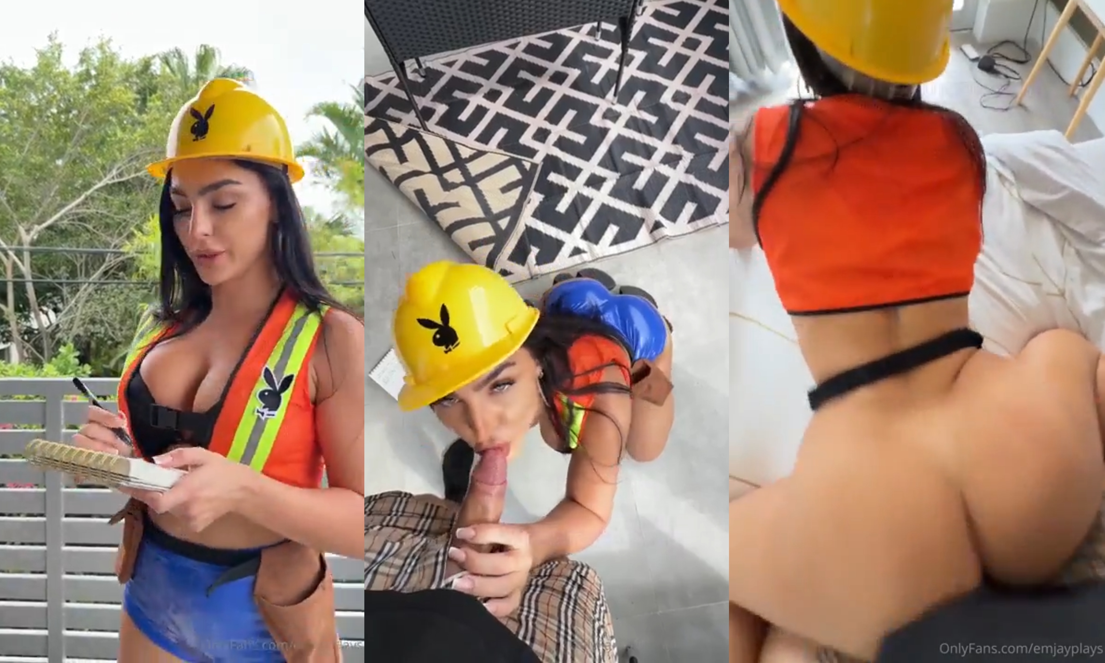 Emily Rinaudo Construction Worker Porn Video Leaked