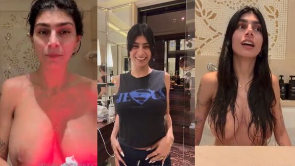 Mia Khalifa Nighttime Routine Leaked