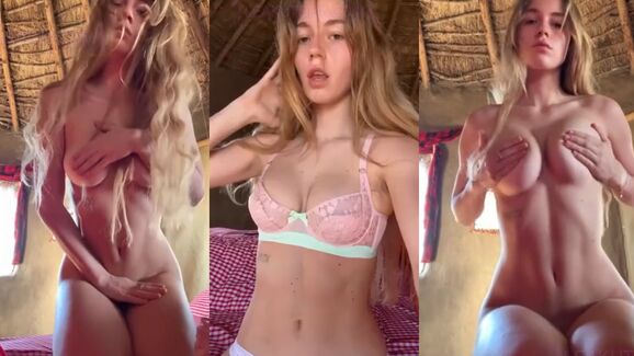 Anna Malygon Taking Panties Off Leaked