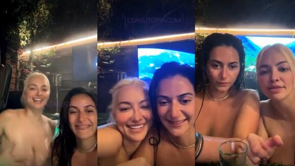 Lindsey Pelas Hot Tub Livestream Leaked