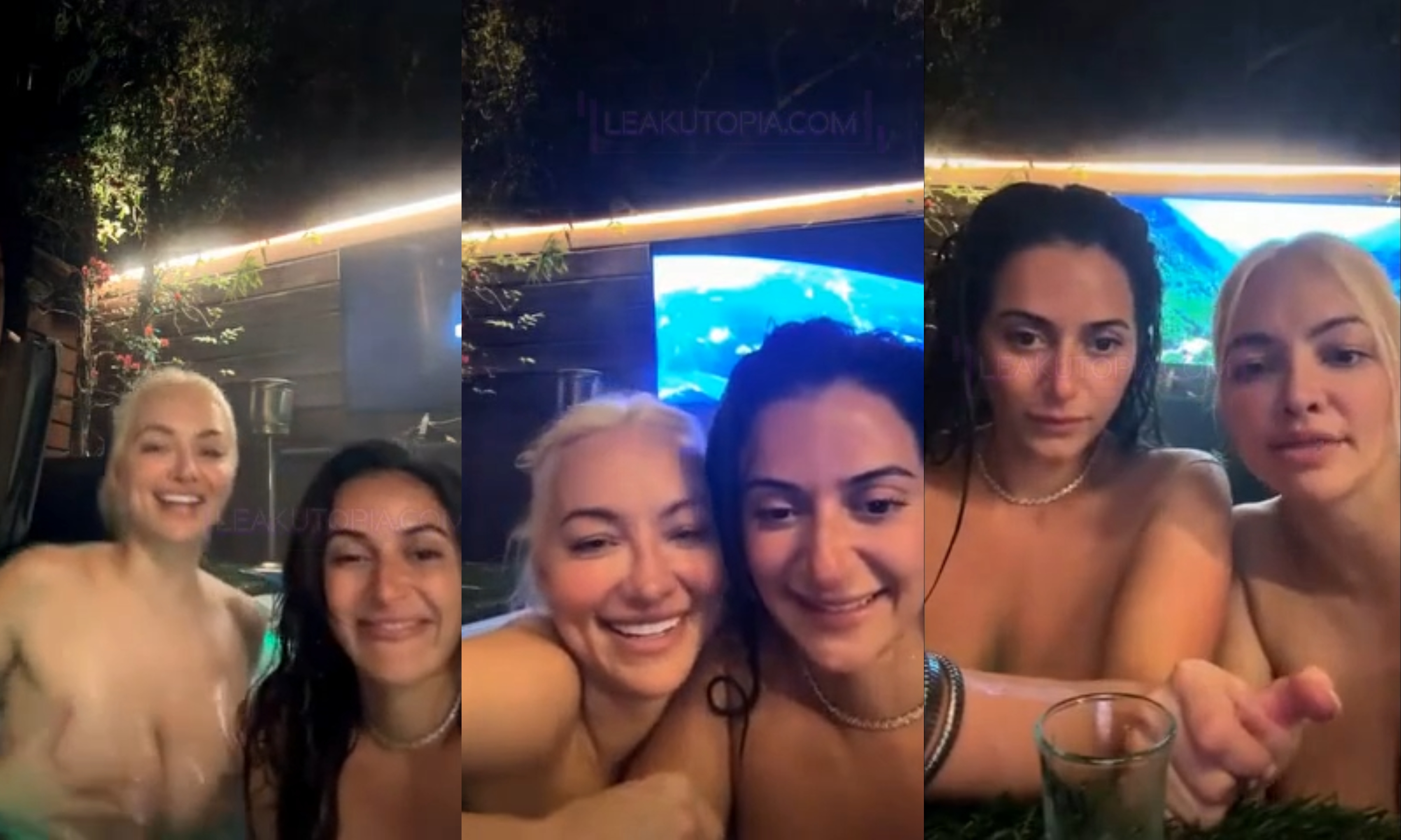 Lindsey Pelas Hot Tub Livestream Leaked